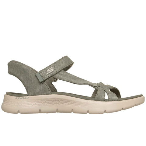 Skechers Slip Ins 141481/SAGE Sage GO WALK Flex Sandal - Illuminate Womens Casual Comfort Hands Free Sandal