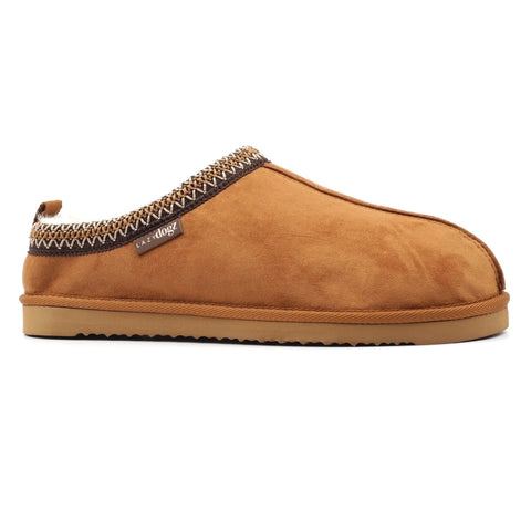 Lazy Dogz Patrick Tan Mens Comfort Slip On Mule Slippers