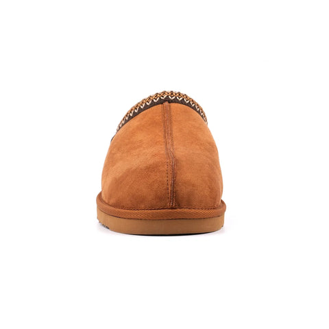 Lazy Dogz Patrick Tan Mens Comfort Slip On Mule Slippers