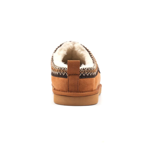 Lazy Dogz Patrick Tan Mens Comfort Slip On Mule Slippers
