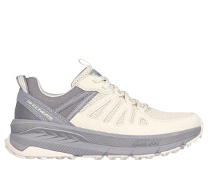 Skechers Womens 180162/ NTGY Natural Grey Switch Back- Cascades Lace Up Trainers