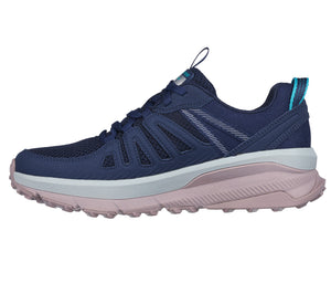 Skechers Womens 180162/NVY Navy Switch Back- Cascades Lace Up Trainers