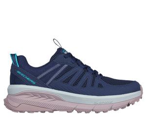 Skechers Womens 180162/NVY Navy Switch Back- Cascades Lace Up Trainers