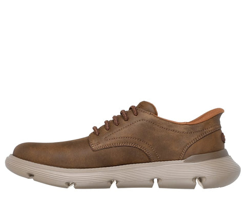 Skechers Slip Ins 205353/TPE Taupe Garza Duran Mens Casual Comfort Hands Free Slip On Shoes