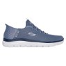 Skechers Slip Ins 232457/SLT Slate Summits - High Range Mens Casual Comfort Hands Free Slip On Elastic Lace Trainers