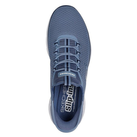 Skechers Slip Ins 232457/SLT Slate Summits - High Range Mens Casual Comfort Hands Free Slip On Elastic Lace Trainers