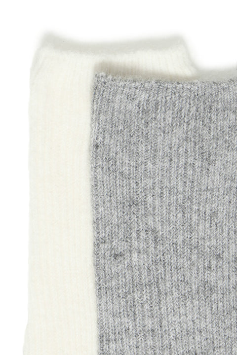 B.YOUNG BYVISOXY 2 PACK SOCKS 20818401 GREY/WHITE Size EU 36-38