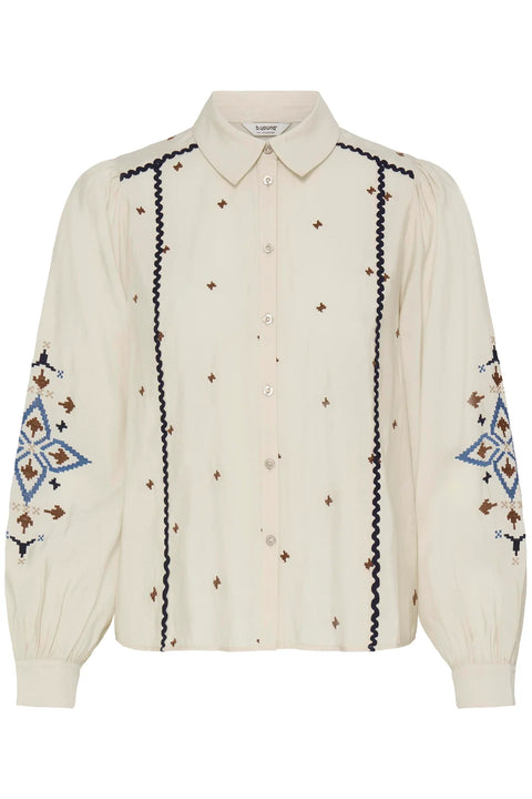 B.Young Womens 20819226 Birch BYIRISA Shirt
