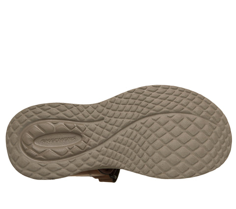 Skechers 211371/BRN Brown Orvan SD Gamble Mens Casual Comfort Touch Fastening Slip On Sandals