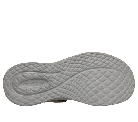 Skechers 211371/CHAR Charcoal Orvan SD Gamble Mens Casual Comfort Touch Fastening Slip On Sandals