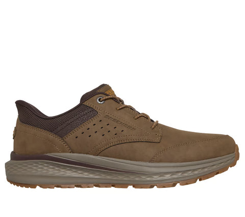 Skechers Slip - Ins 211448/LTBR Light Brown Slade Ultra - Ronan Mens Relaxed Fit Casual Comfort Hands Free Slip On Shoes