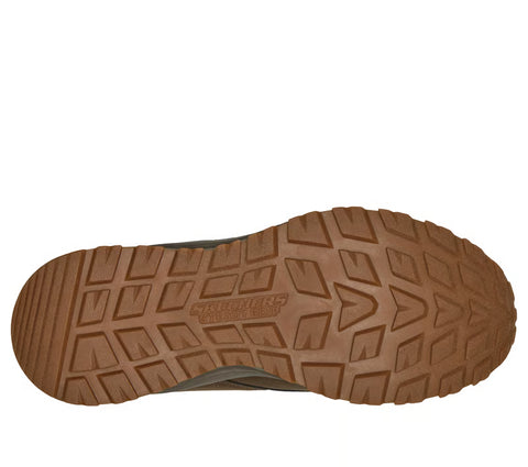 Skechers Slip - Ins 211448/LTBR Light Brown Slade Ultra - Ronan Mens Relaxed Fit Casual Comfort Hands Free Slip On Shoes