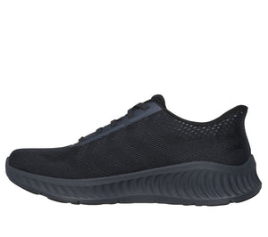 Skechers Slip Ins 216375/BBK Black Go Walk Now Payton Mens Casual Comfort Hands Free Slip On Trainers
