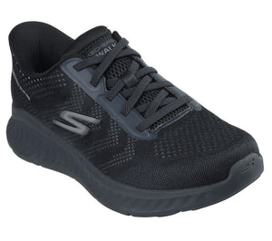Skechers Slip Ins 216375/BBK Black Go Walk Now Payton Mens Casual Comfort Hands Free Slip On Trainers