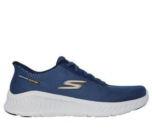 Skechers Slip Ins 216375/NVY Navy Go Walk Now Payton Mens Casual Comfort Hands Free Slip On Trainers