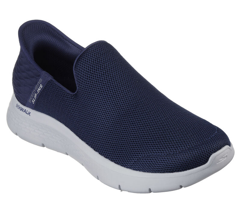 Skechers Slip - Ins 216491/NVY Navy Mens Go Walk Flex Hands Free Slip On Trainers