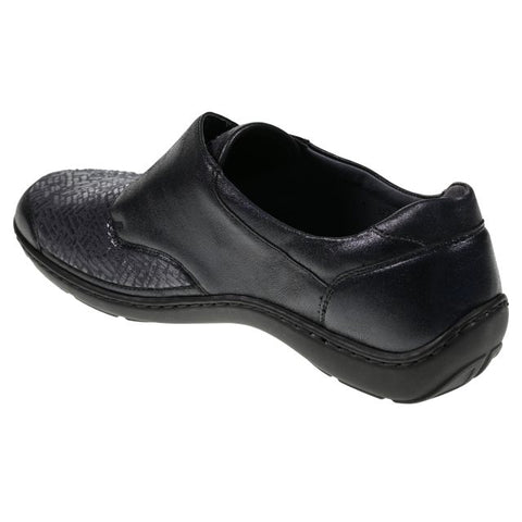 Waldlaufer 496H31 330 194 Henni Bronx Perustretch Bronx Notte Womens Leather Touch Fastening Shoes