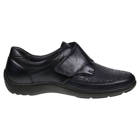 Waldlaufer 496H31 330 194 Henni Bronx Perustretch Bronx Notte Womens Leather Touch Fastening Shoes