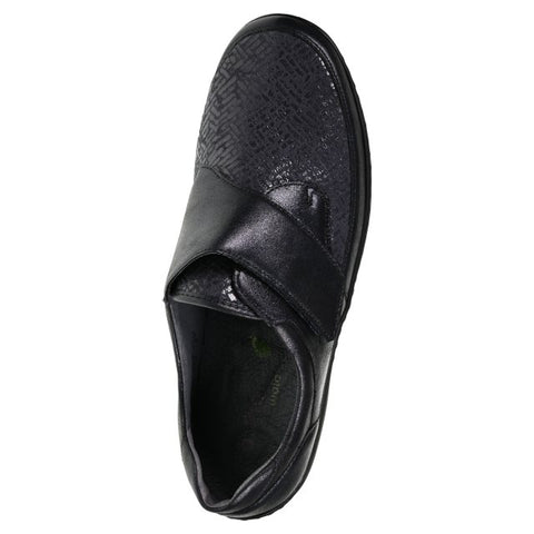 Waldlaufer 496H31 330 194 Henni Bronx Perustretch Bronx Notte Womens Leather Touch Fastening Shoes