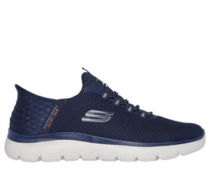 Skechers Slip - Ins 232457W/NVY Navy Summits - High Range Mens Casual Comfort Hands Free Wide Fitting Slip On Trianers