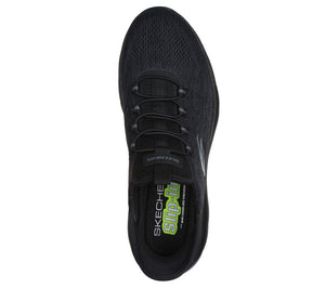 Skechers Slip Ins 232469/BBK Black Summits - Key Pace Mens Casual Comfort Hands Free Slip On Trainers