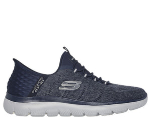 Skechers Slip Ins 232469/NVY Navy Summits - Key Pace Mens Casual Comfort Hands Free Slip On Trainers