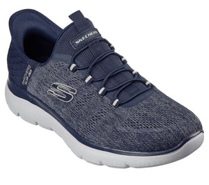 Skechers Slip Ins 232469/NVY Navy Summits - Key Pace Mens Casual Comfort Hands Free Slip On Trainers