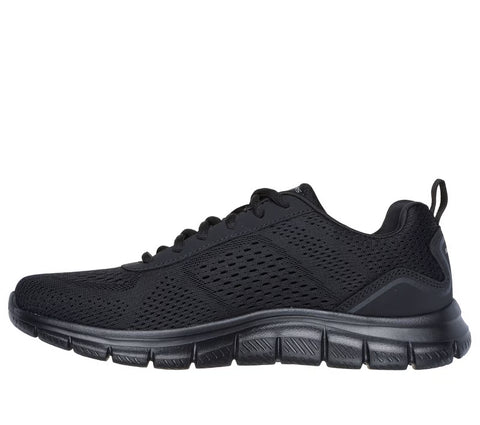 Skechers 232758/BBK Black Track - Leshur Mens Casual Comfort Lace Up Trainers