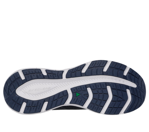 Skechers 232842/NVOR Navy Orange Edgeride - Konzo Mens Waterproof Casual Comfort Lace Up Trainers