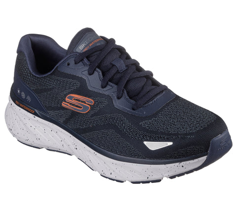 Skechers 232842/NVOR Navy Orange Edgeride - Konzo Mens Waterproof Casual Comfort Lace Up Trainers