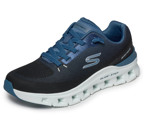 Skechers Slip - Ins 233132/BKBL Glide - Step Pro - Waverra Mens Casual Comfort Hands Free Slip On Shoes