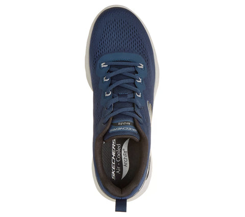 Skechers 233178/NVY Navy Arch Fit Summits - Kravel Mens Casual Comfort Lace Up Trainers