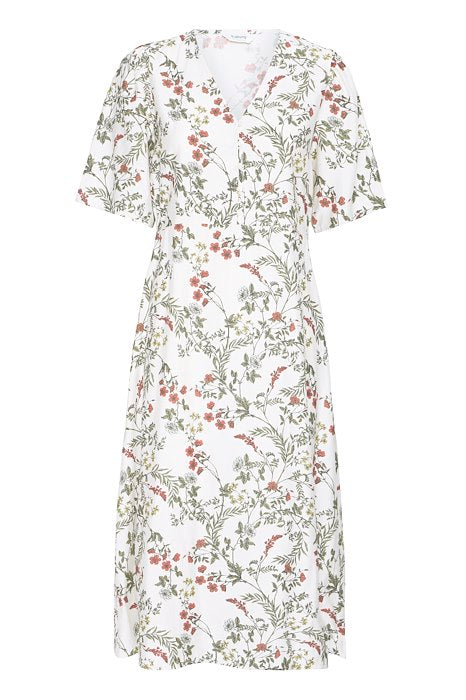 B.Young 20816797 Byimilda SS Dress Birch Flower Mix