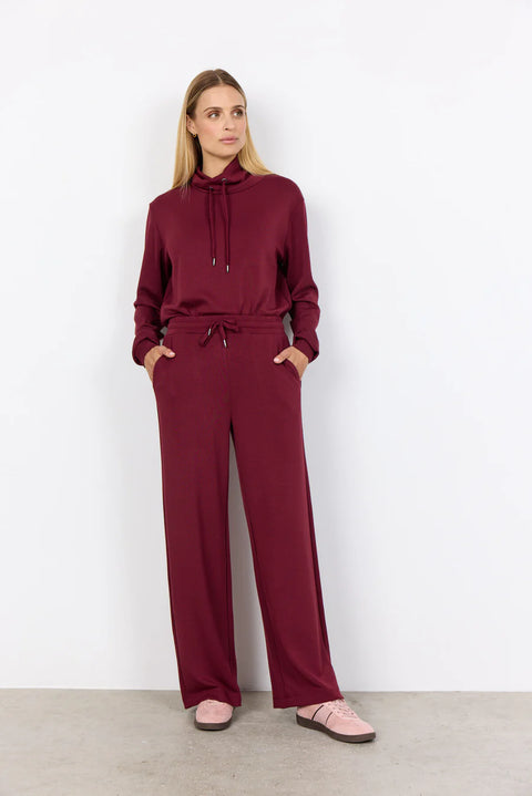 Soya Concept SC-Banu 116 Trousers Dark Red