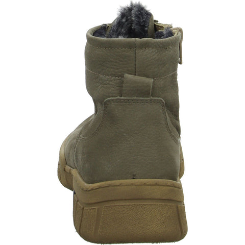 Waldlaufer 904801 165 093 H-Lumi Bear Storm Womens H Fitting Suede Lace Up Casual Boots