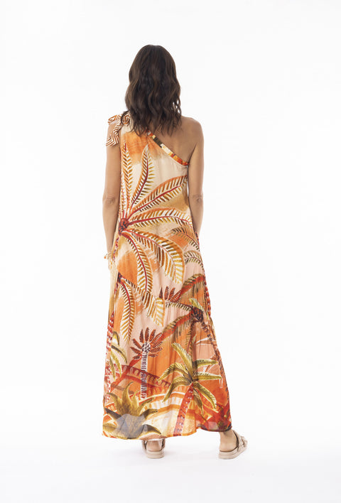 Escape By OQ Martina Off Shoulder Dress Print 30123