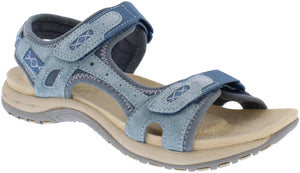 Free Spirit Frisco Moroccan Blue Women's Casual Touch Fastening Sandals