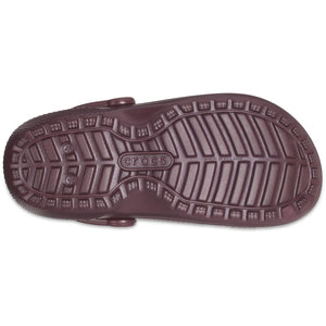 Crocs Classic Lined Clog Dark Cherry Unisex Croslite Casual Slip On Shoes Lightweight Beach