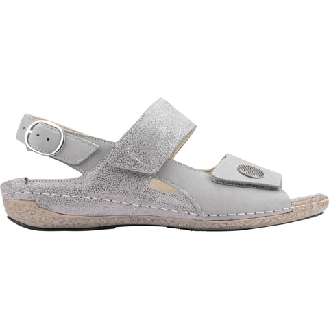 Waldlaufer 342002 209 070 Heliett Denver Tore Stein Womens Touch Fastening H Fitting Sandals