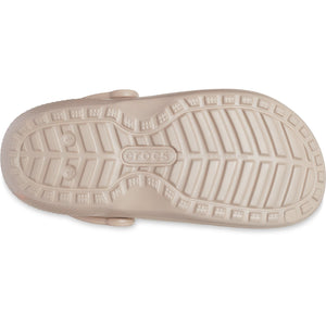 Crocs Classic Lined Clog Bone/Mushroom Unisex Croslite Casual Slip On Shoes Lightweight Beach