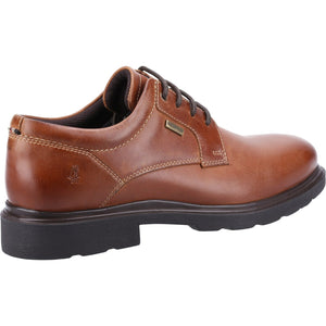 Hush Puppies Pearce Tan Mens Casual Comfort Leather Lace Up Shoe