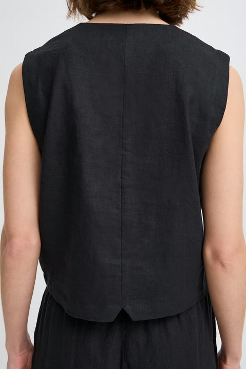 B.Young Byfalakka Waistcoat 2 - 20818821 Meteorite
