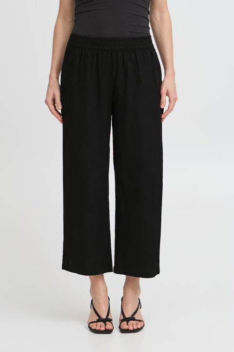 B.Young Byfalakka Crop Pants 20813083 Black