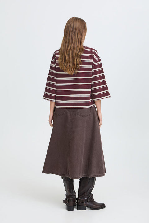 B.Young Bypelda 3-4 Tshirt 20819315 Fig Stripe