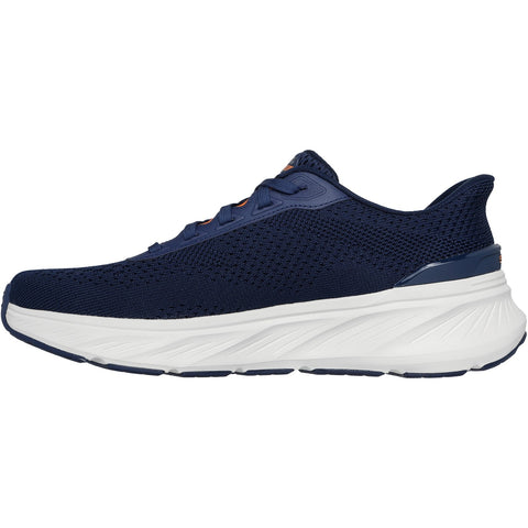 Skechers Slip - Ins 232846/NVOR Navy/Orange Edgeride Mens Casual Comfort Hands Free Slip On Shoes