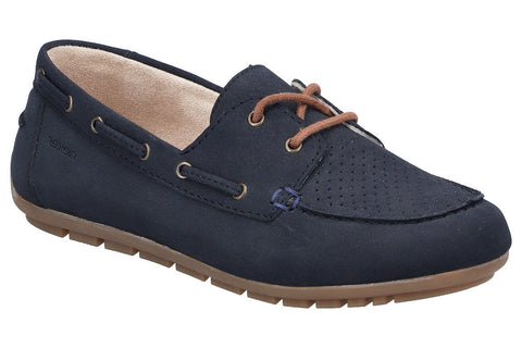 Rieker 43800-15 Blue Womens Casual Comfort Lace Up Slip On Shoes