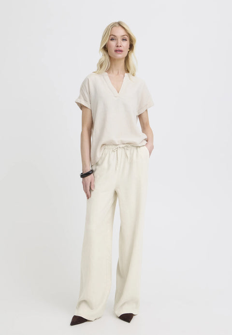 B.Young Byfalakka Long Pants 2 Rainy Day Melange 20818829