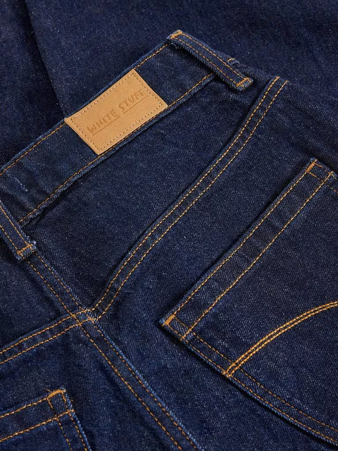 White Stuff Aubrey Dark Denim Barrel Leg Jeans