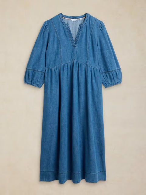 White Stuff Krystin Mid Denim Denim Dress