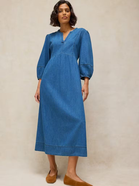 White Stuff Krystin Mid Denim Denim Dress